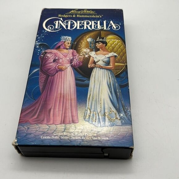 Rodgers And Hammerstein's Cinderella (VHS) Live‎ Action CBS/FOX - Picture 1 of 3